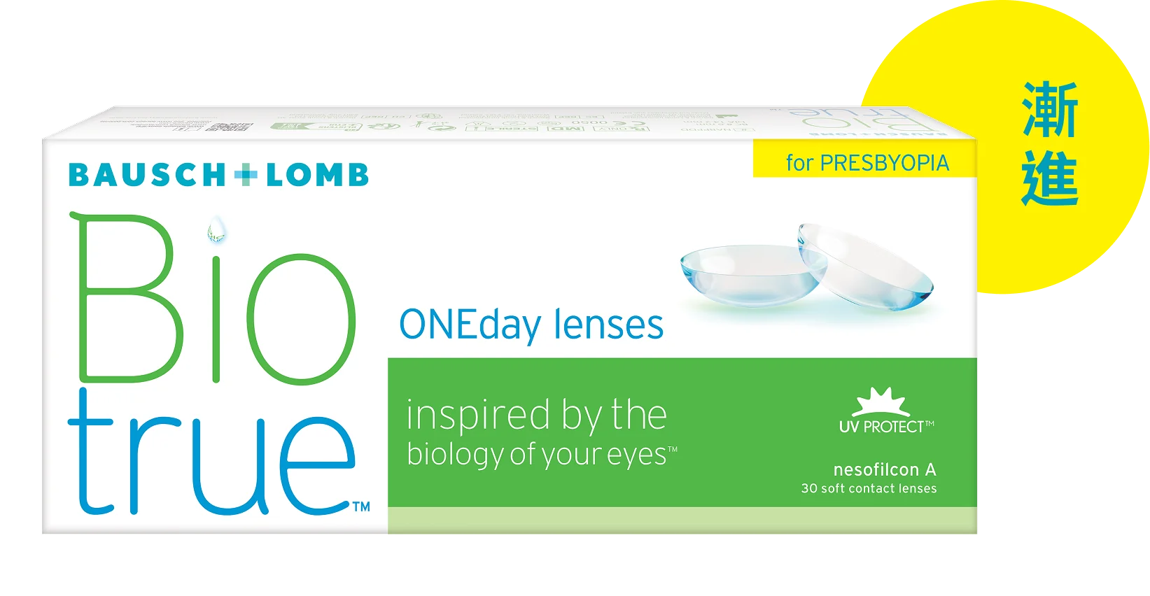 Biotrue ONEday 漸進系列