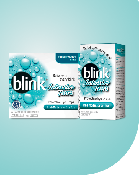 Blink® Contacts 冰藍高水份隱形眼鏡潤濕液